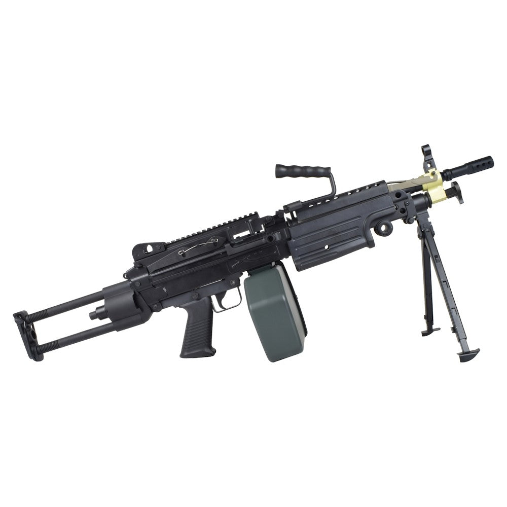 A&K FUCILE ELETTRICO ASG MITRAGLIATRICE SOF M249 PARA METAL VERSION NERO (M249-PARA)
