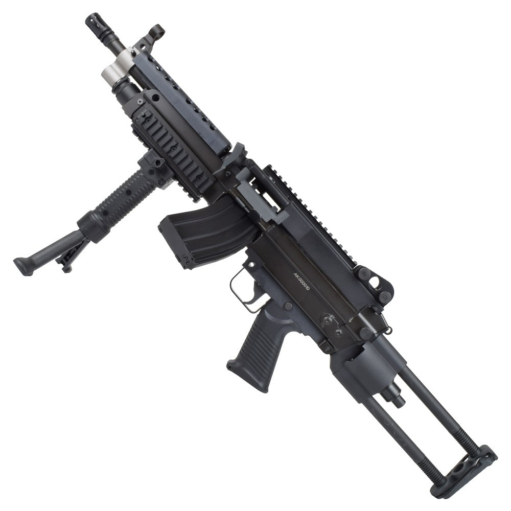 A&K FUCILE ELETTRICO MITRAGLIATRICE PARA SHORT M249K METAL VERSION NERO (M249K)