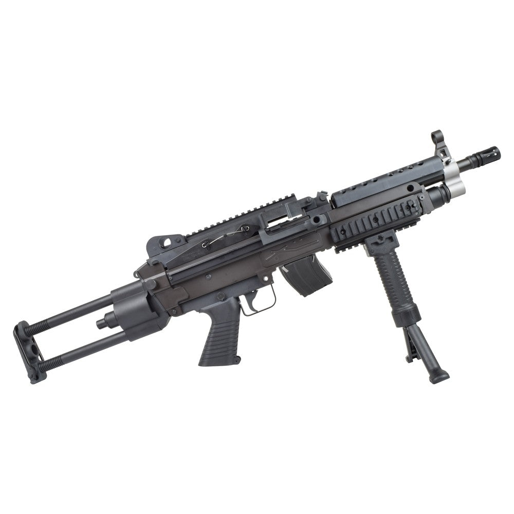 A&K FUCILE ELETTRICO ASG MINIMI M249K LEGGERA IN POLIMERO NERO (M249KP)