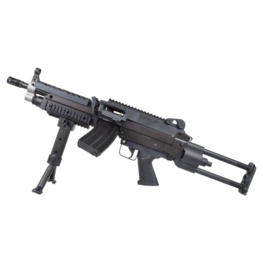 A&K FUCILE ELETTRICO ASG MINIMI M249K LEGGERA IN POLIMERO NERO (M249KP)