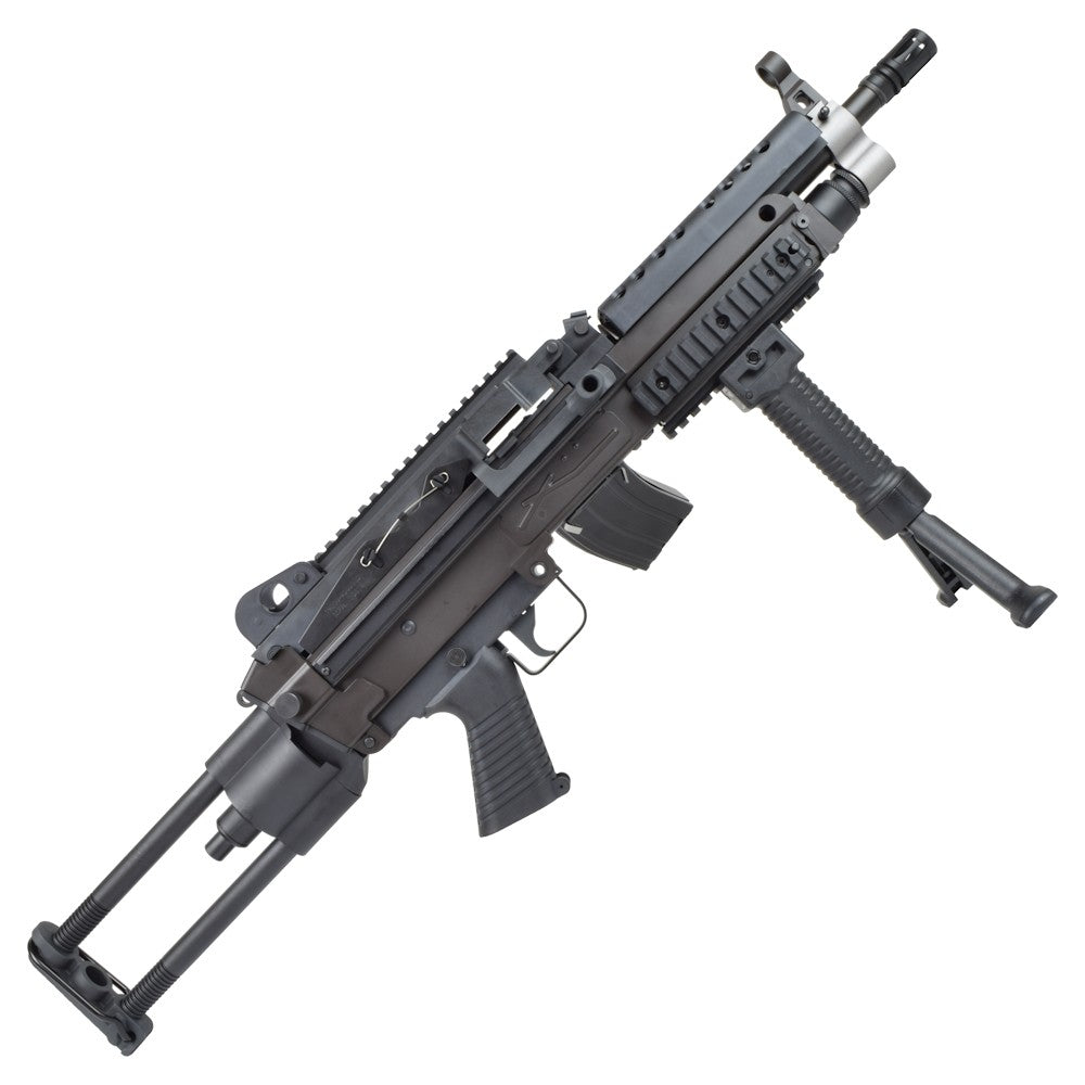 A&K FUCILE ELETTRICO ASG MINIMI M249K LEGGERA IN POLIMERO NERO (M249KP)
