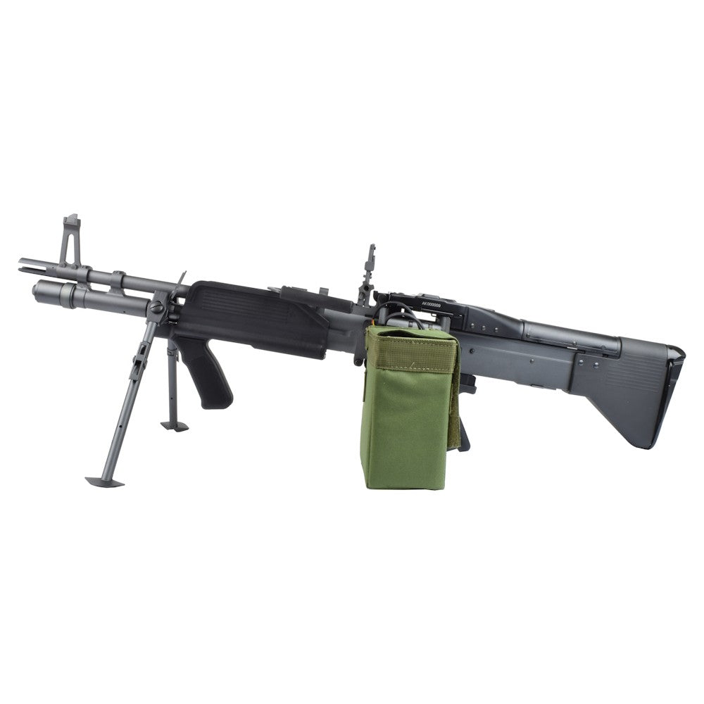 A&K FUCILE ELETTRICO MITRAGLIATORE LEGGERO M60E4 VIETNAM NERO (MK43)