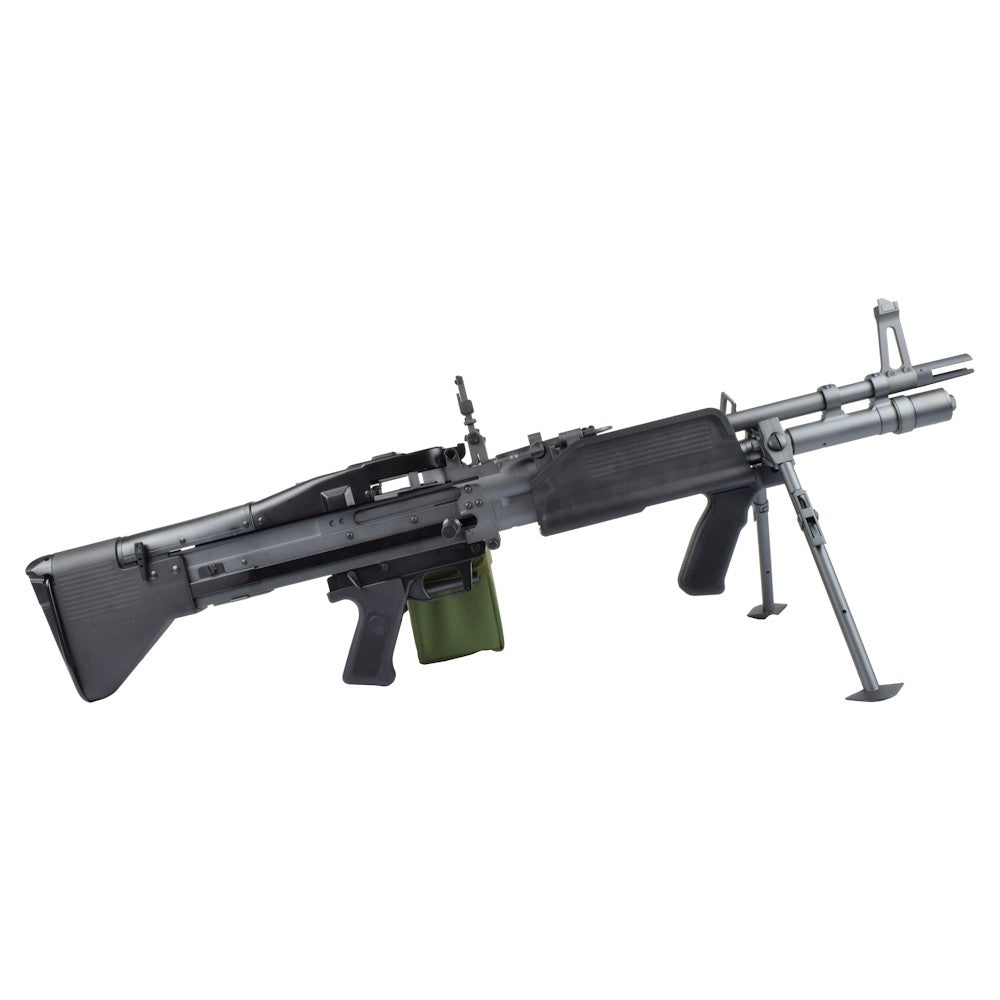 A&K FUCILE ELETTRICO MITRAGLIATORE LEGGERO M60E4 VIETNAM NERO (MK43)