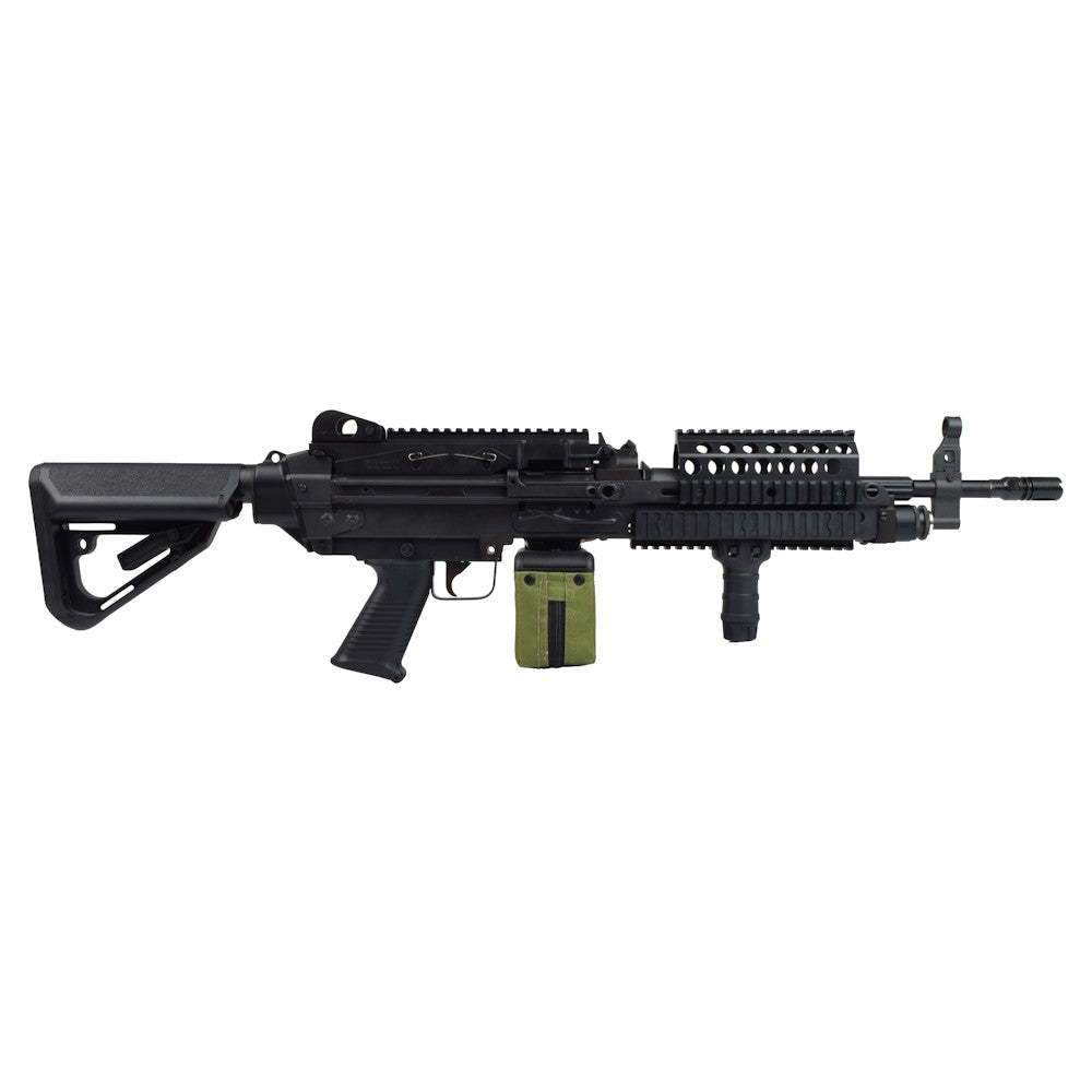 A&K FUCILE ELETTRICO ASG MITRAGLIATRICE MK46 EVO METAL NERO (MK46EVO)