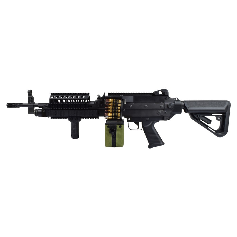 A&K FUCILE ELETTRICO ASG MITRAGLIATRICE MK46 EVO METAL NERO (MK46EVO)