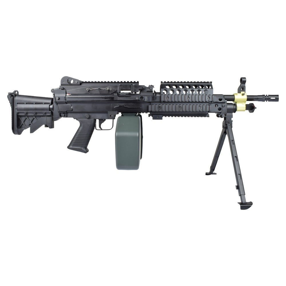 A&K FUCILE ELETTRICO ASG MITRAGLIATRICE SOF MK46 METAL VERSION NERO (MK46)