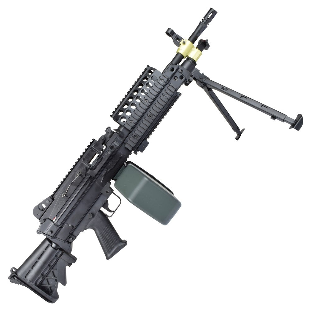 A&K FUCILE ELETTRICO ASG MITRAGLIATRICE SOF MK46 METAL VERSION NERO (MK46)