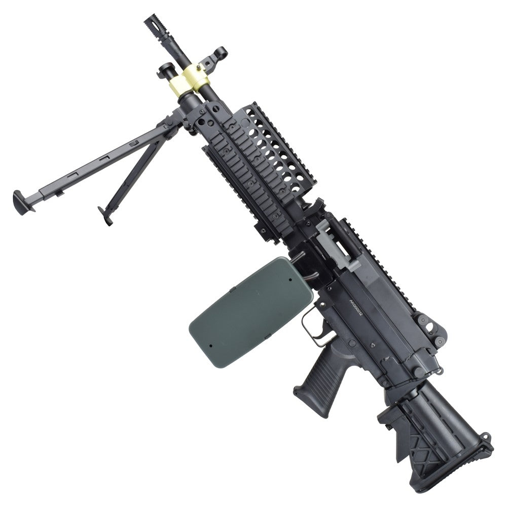 A&K FUCILE ELETTRICO ASG MITRAGLIATRICE SOF MK46 METAL VERSION NERO (MK46)