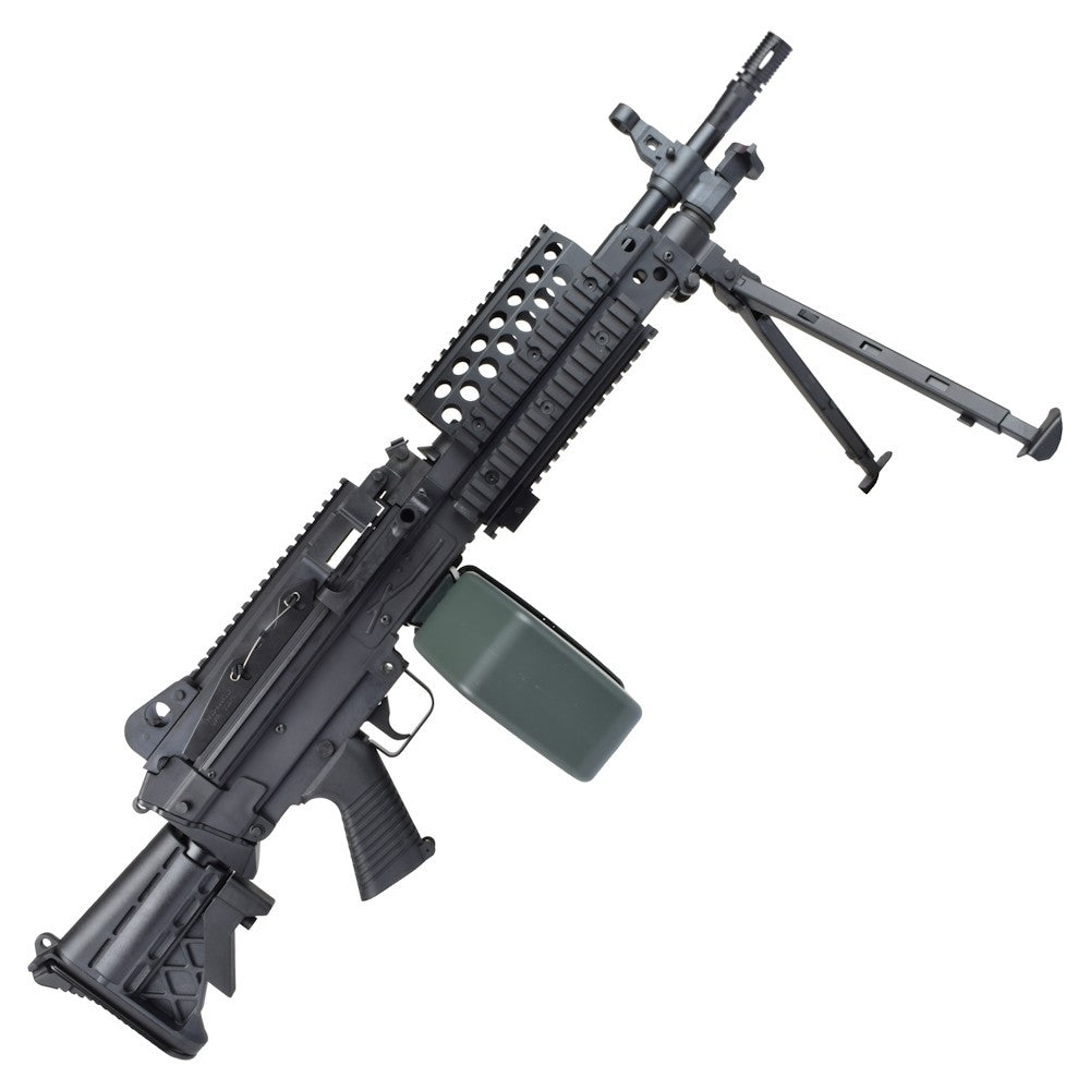 A&K FUCILE ELETTRICO ASG MITRAGLIATRICE LEGGERA MK46 IN POLIMERO NERO (MK46P)