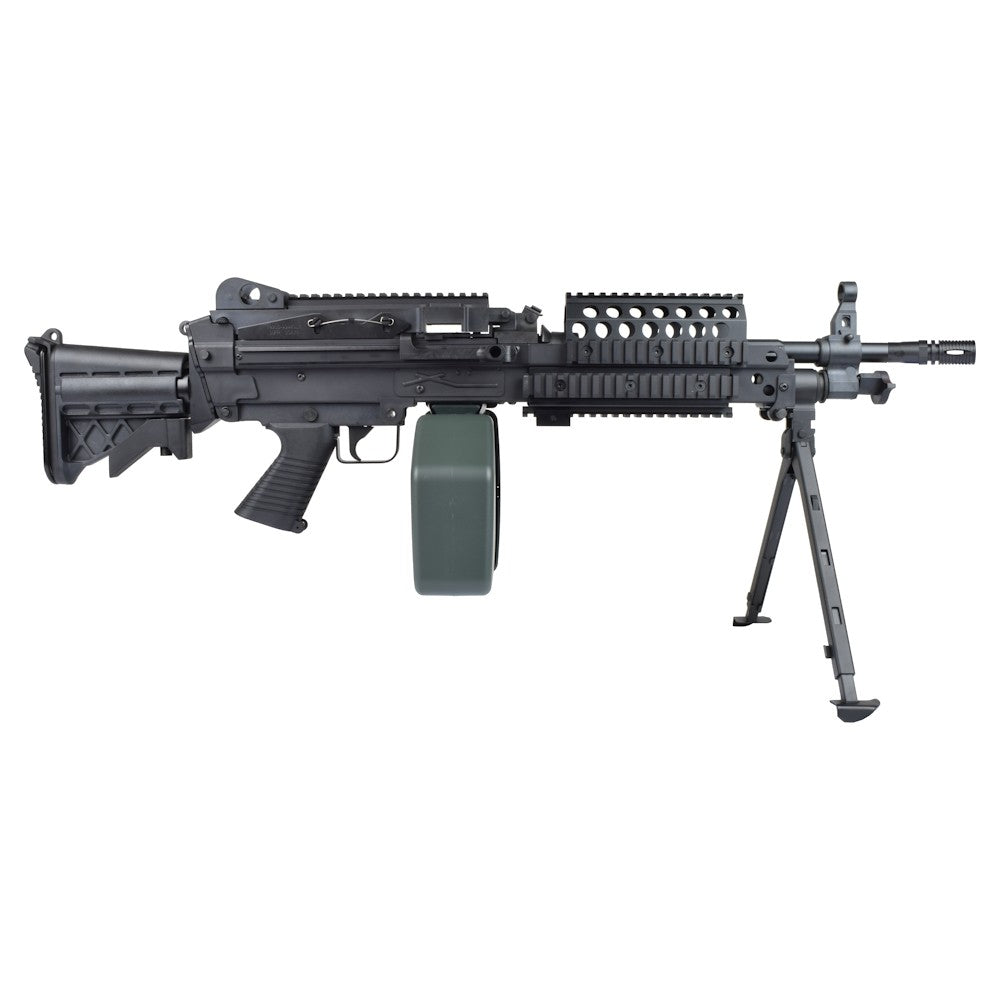 A&K FUCILE ELETTRICO ASG MITRAGLIATRICE LEGGERA MK46 IN POLIMERO NERO (MK46P)
