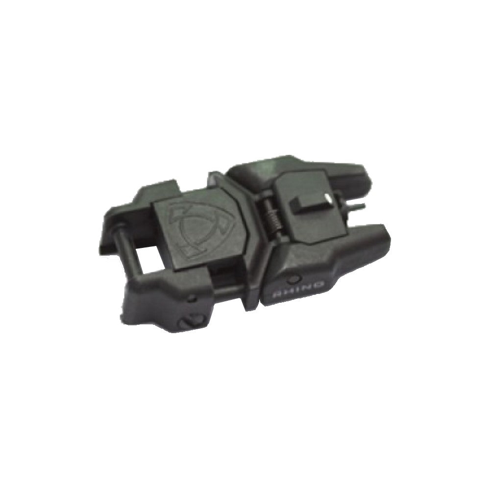 APS TACCA DI MIRA FLIPUP FRONTALE RHINO IN POLIMERO NERA (APS-GG038B)