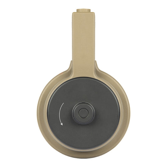 ARES CARICATORE DRUM 2150 COLPI PER M4 TAN DARK EARTH (AR-MAG044)