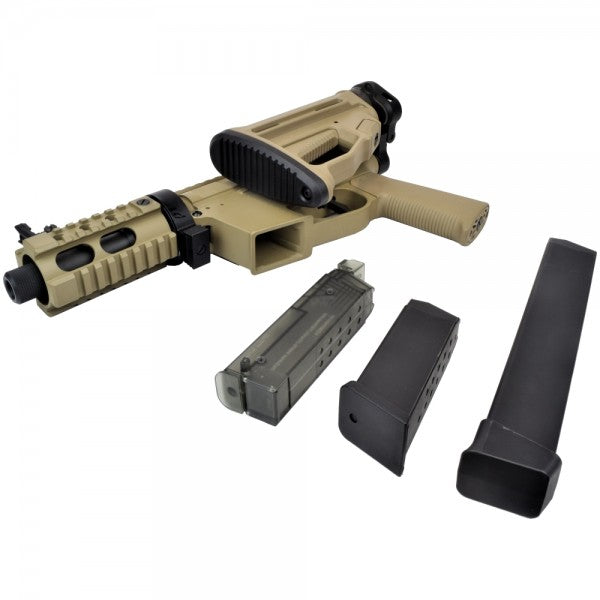 ARES FUCILE ELETTRICO M45 PISTOL PDW - X CLASS DARK EARTH (AR-M45-T)