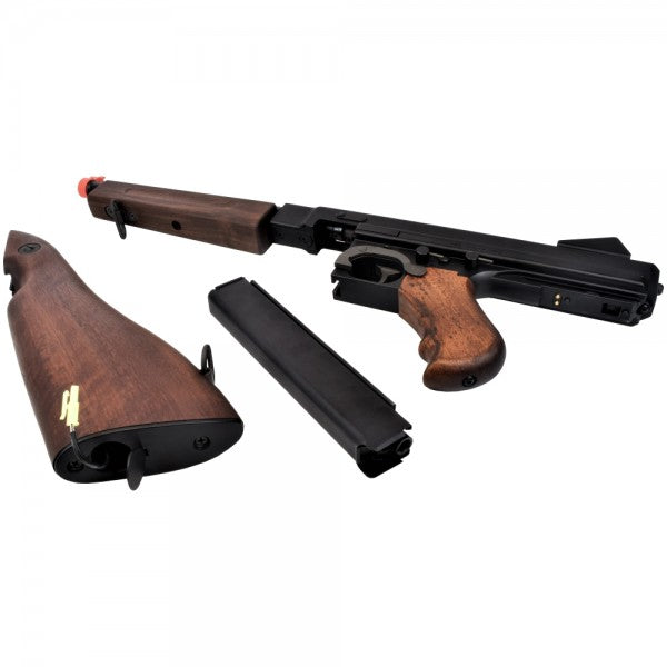 ARES FUCILE ELETTRICO THOMPSON M1A1 WW2 VERO LEGNO (AR-SMG5)