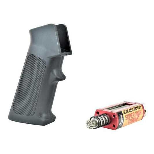 ARES M4 SLIM GRIP NERO INCLUSO MOTORE SUPER HIGH TORQUE (AR-PGM4-B)