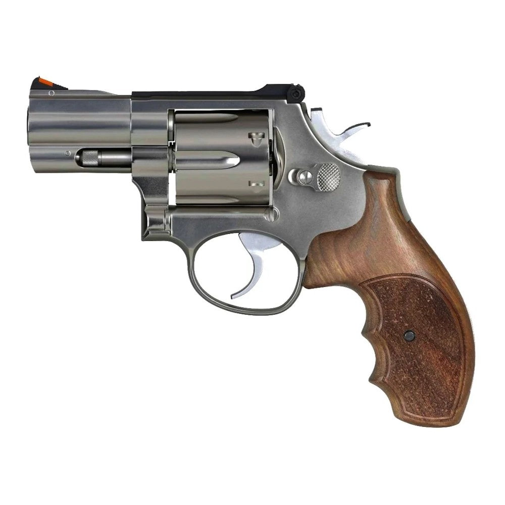 ARES PISTOLA REVOLVER A CO2 2" CON IMPUGNATURA IN LEGNO DI NOCE (AR-APR1)