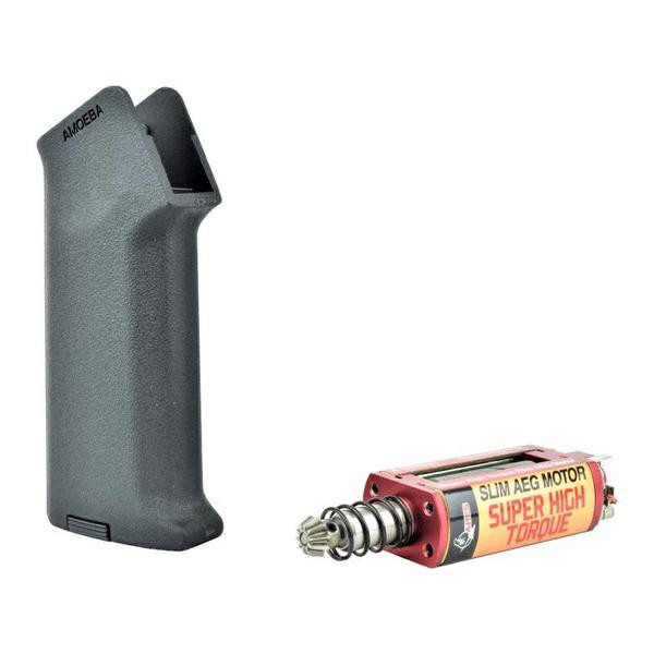 ARES SLIM GRIP NERO INCLUSO MOTORE SUPER HIGH TORQUE - NERO (AR-PGM6-B)