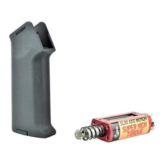 ARES SLIM GRIP NERO INCLUSO MOTORE SUPER HIGH TORQUE - NERO (AR-PGM6-B)