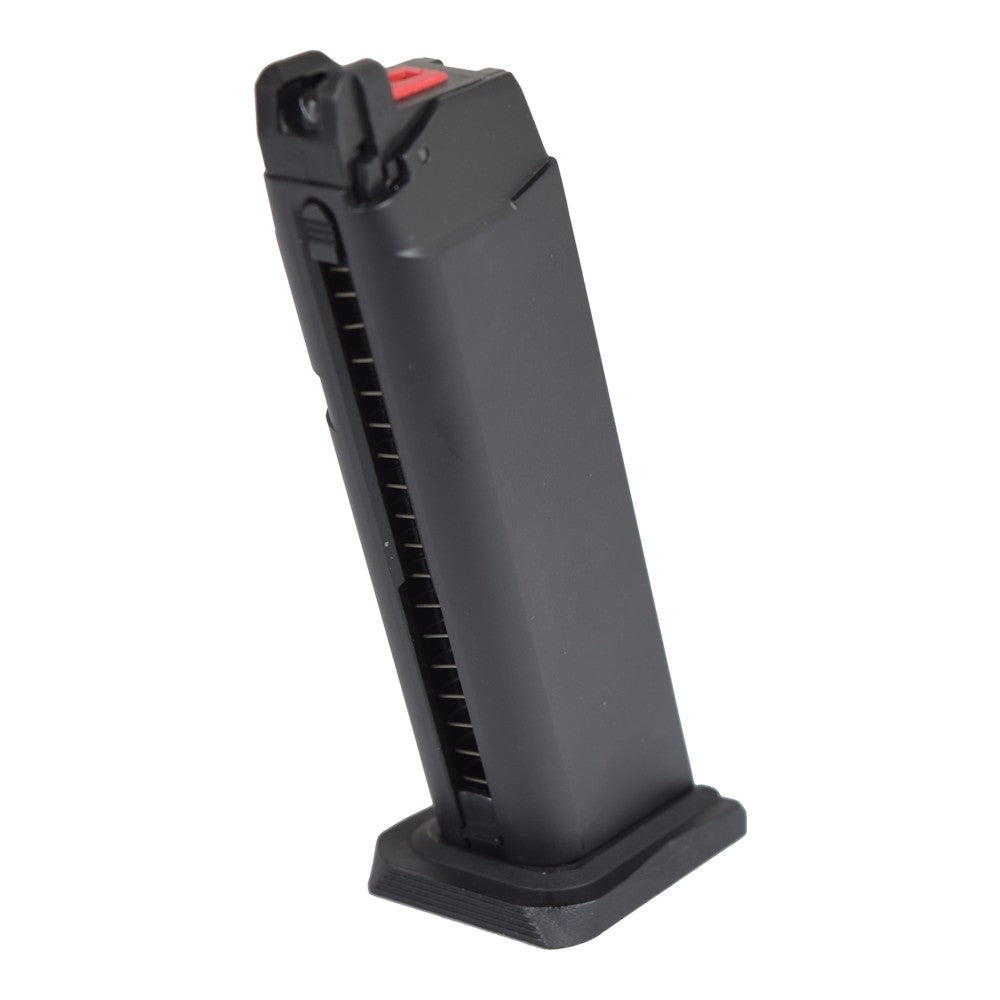 AW CUSTOM CARICATORE A CO2 25 COLPI PER PISTOLA HEX-CUT NERO (AW-VXMC01)