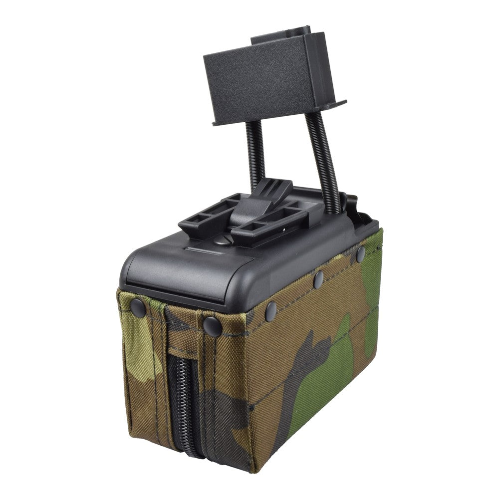 BATTLEAXE CARICATORE ELETTRICO 2000 COLPI PER MITRAGLIATRICE M249 WOODLAND (D249MC)