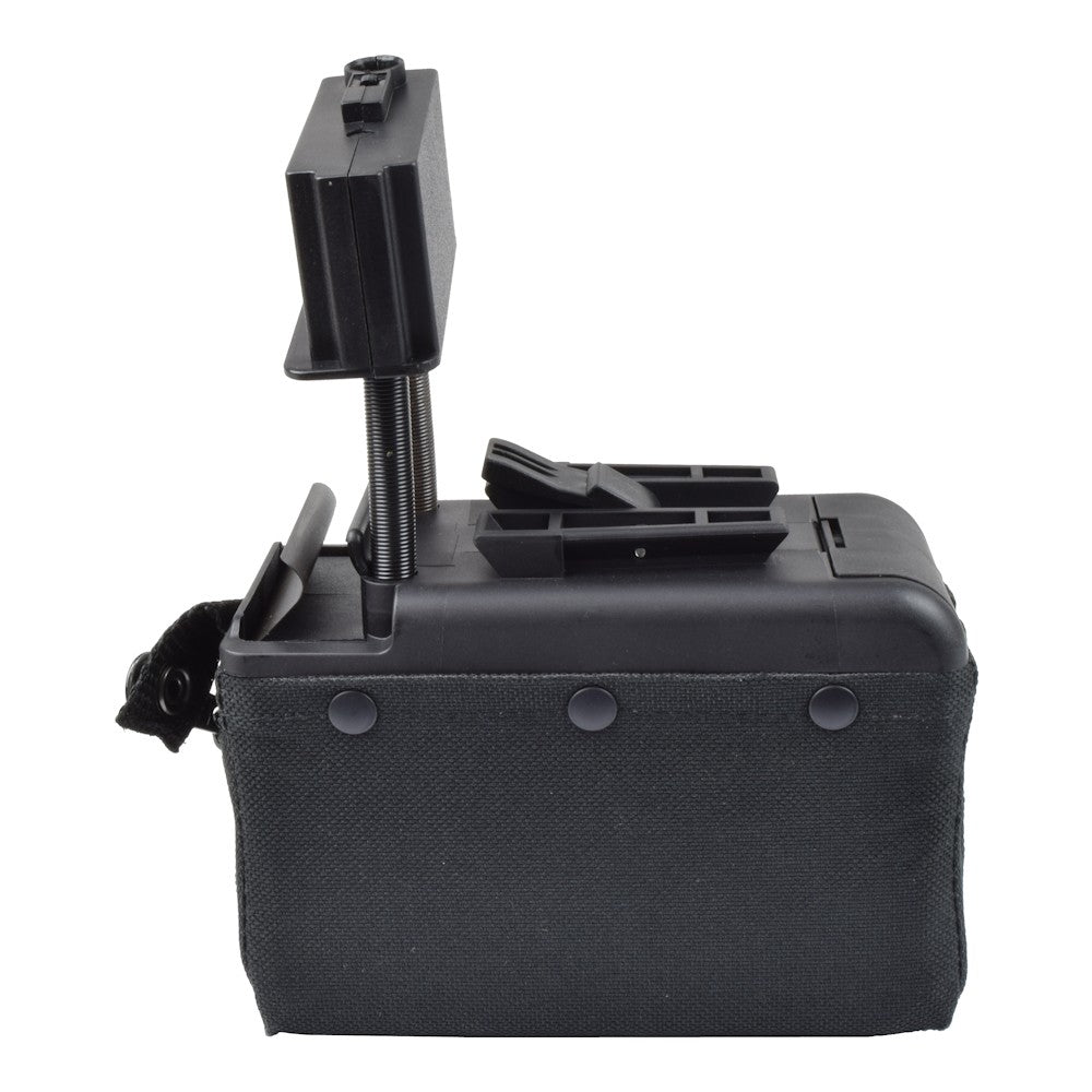 BATTLEAXE CARICATORE ELETTRICO 2000 COLPI PER MITRAGLIATRICE M249 NERO (D249BK)