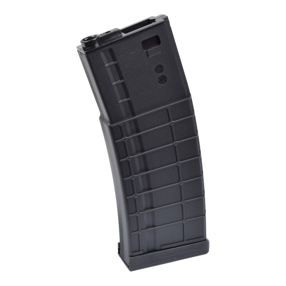 BATTLEAXE CARICATORE MAGGIORATO HI-CAP 370 bb DD style PER M4 NERO (002-8A BK)