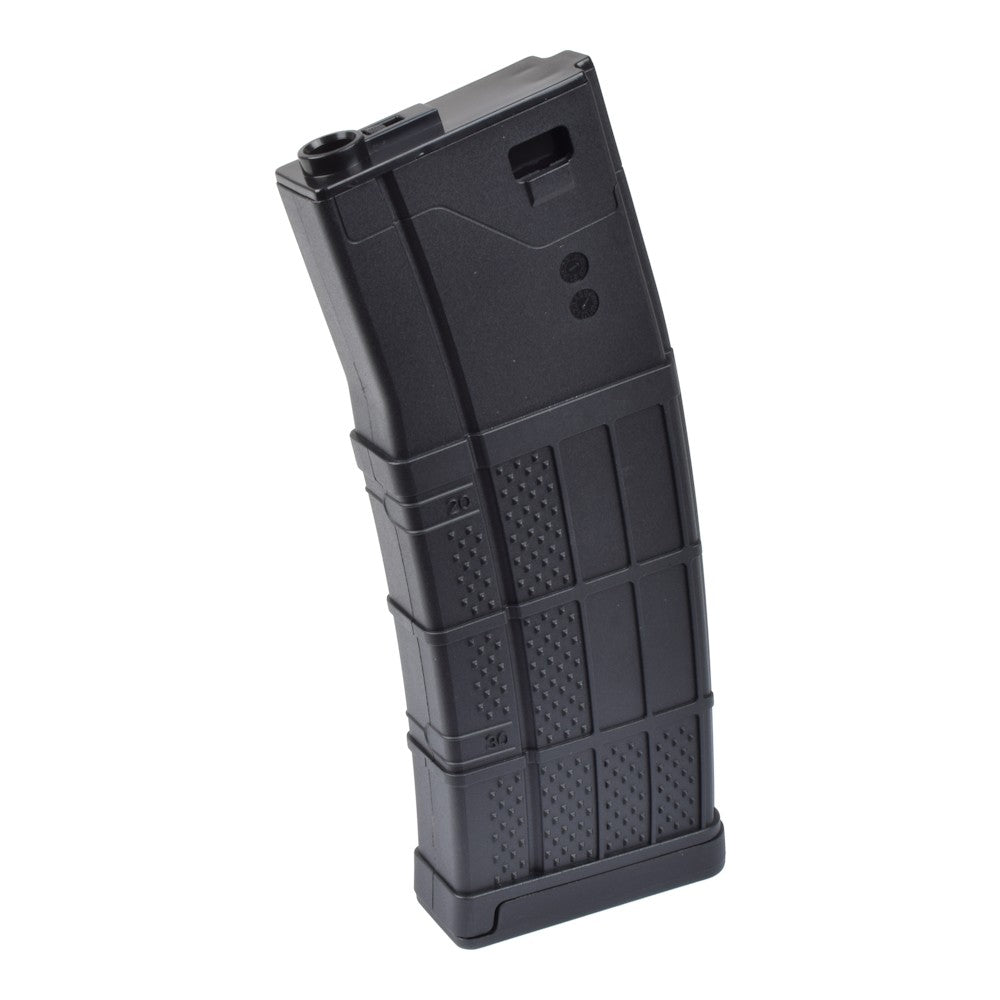 BATTLEAXE CARICATORE MONOFILARE MID-CAP 140 COLPI GRIPPATO PER M4 NERO (002-6B BK)