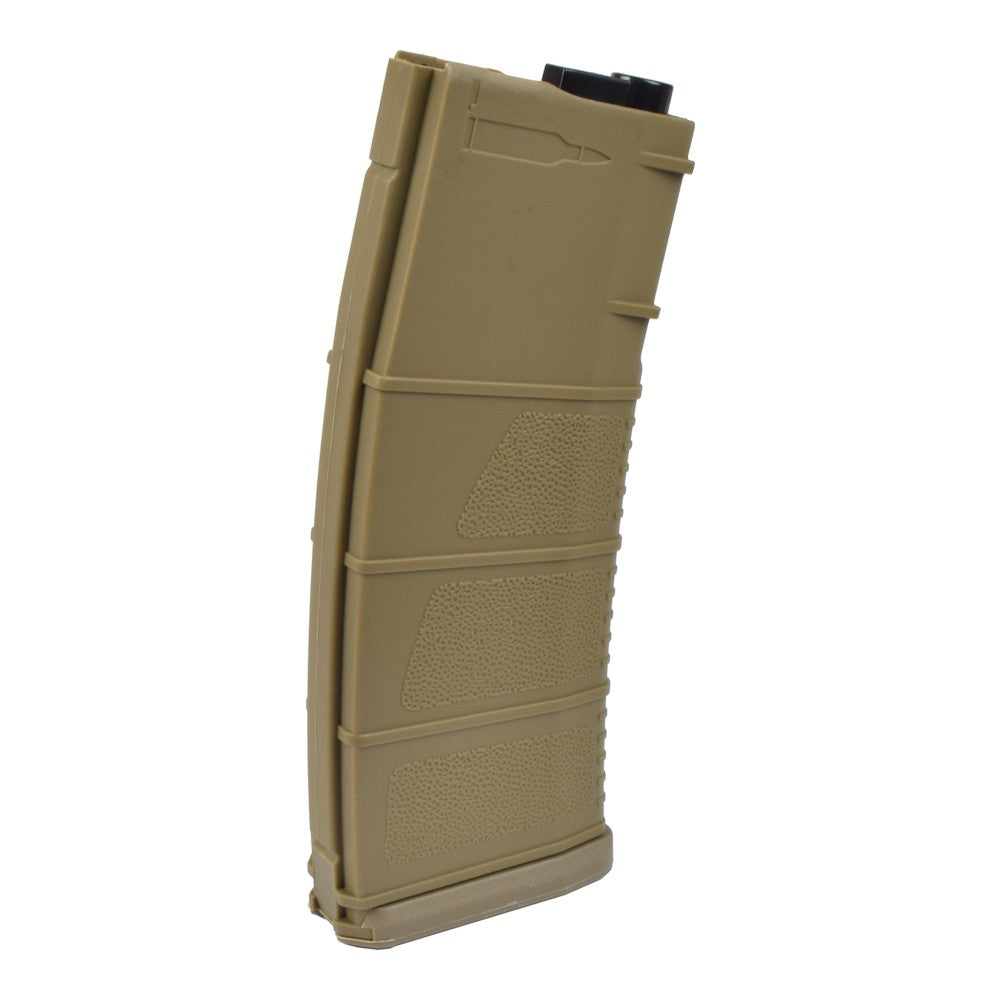 BATTLEAXE CARICATORE MID-CAP MONOFILARE 150 bb COLPI PER M4  TAN DARK EARTH (002-9B TN)