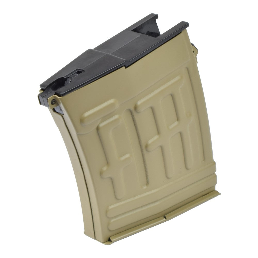 BATTLEAXE CARICATORE MONOFILARE MID-CAP 70 COLPI PER DRAGUNOV SVD DARK EARTH (19B TN)