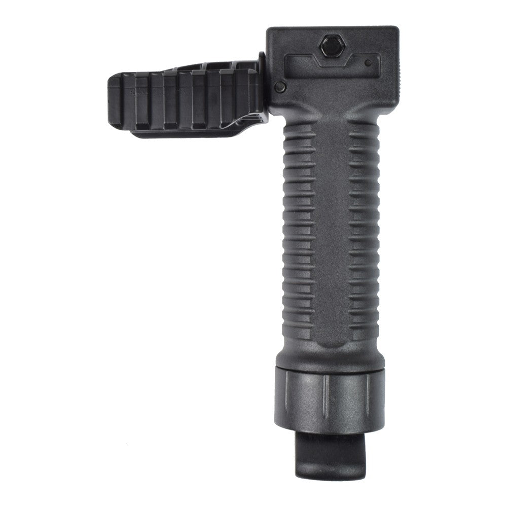 BATTLEAXE IMPUGNATURA CON BIPIEDE ESTENSIBILE E DOPPIA RAIL PER ACCESSORI NERA (02C)