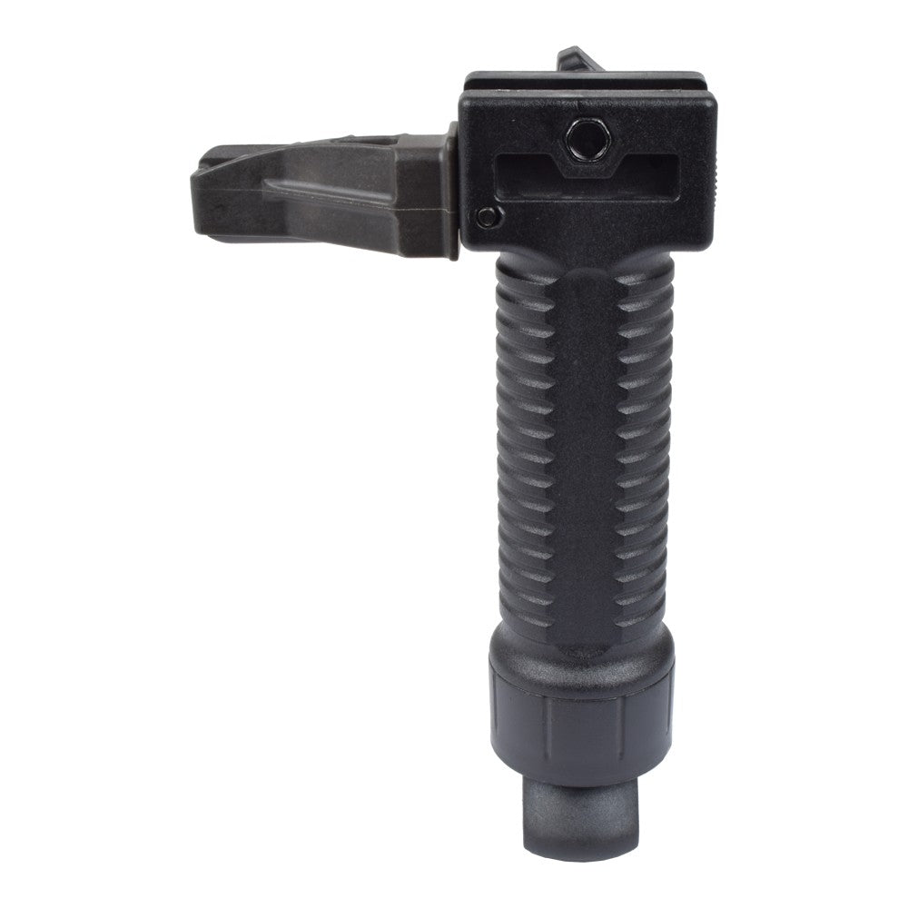 BATTLEAXE IMPUGNATURA CON BIPIEDE ESTENSIBILE E RAIL LATERALE PER ACCESSORI NERA (01D)