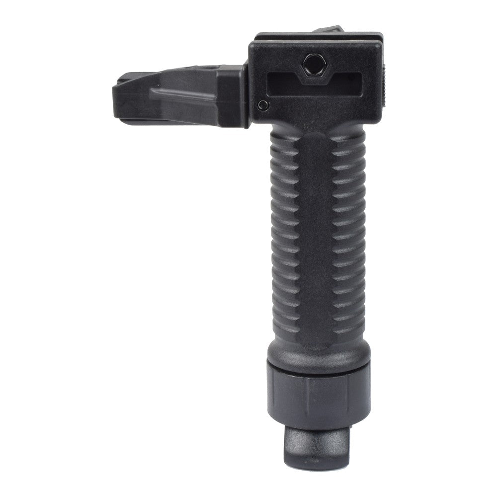 BATTLEAXE IMPUGNATURA CON BIPIEDE ESTRAIBILE E RAIL PER ACCESSORI NERA (02D)