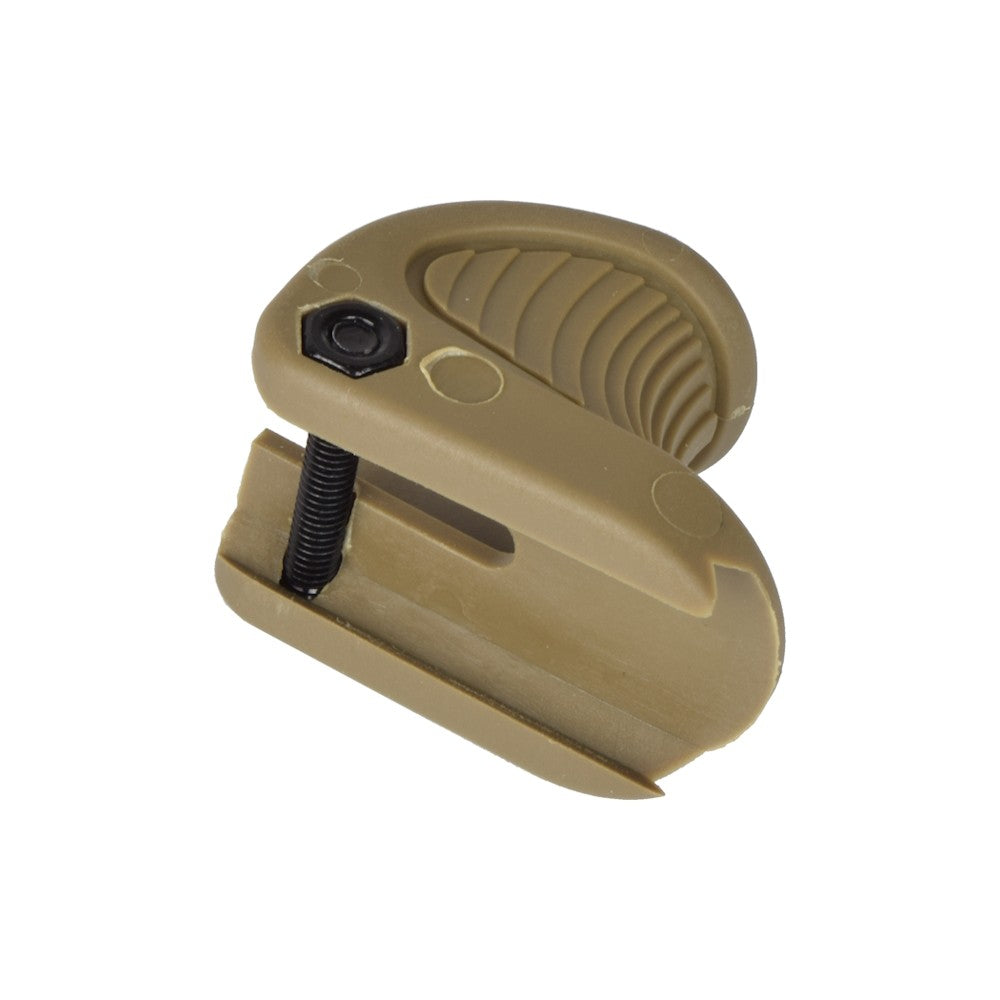 BATTLEAXE THUMB STOP PER SLITTE 20mm TAN DARK EARTH (463T)