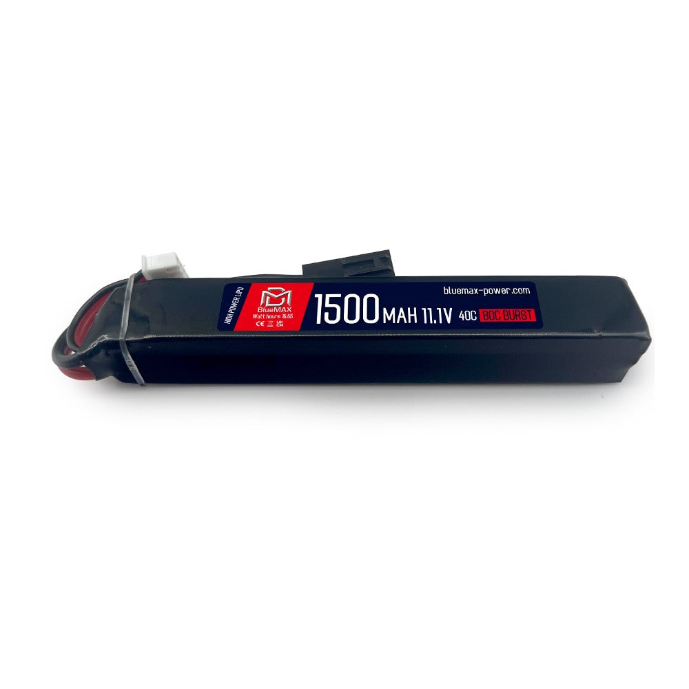 BLUEMAX POWER BATTERIA EXTREME LIPO 11.1 V x 1500MAH 40C STICK (BM-11.1X1500)