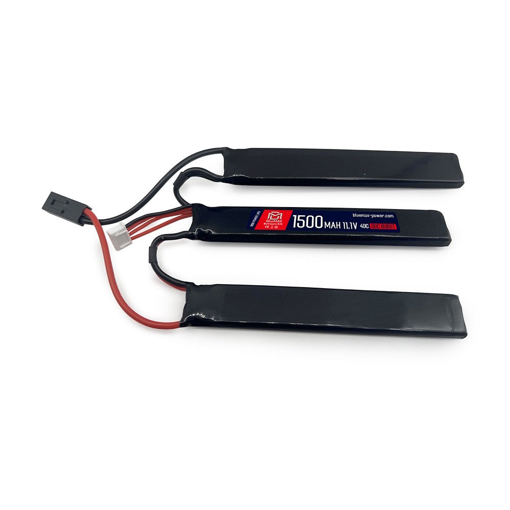 BLUEMAX POWER BATTERIA EXTREME LIPO 11.1 V x 1500MAH 40C TRIPLE (BM-11.1X1500T)