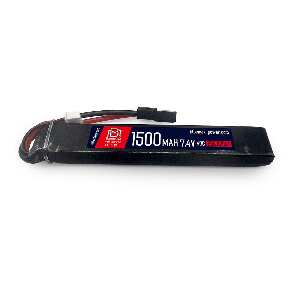 BLUEMAX POWER BATTERIA EXTREME LIPO 7.4 V x 1500MAH 40C STICK (BM-7.4X1500)