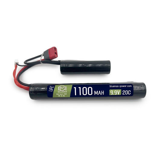BLUEMAX POWER BATTERIA LI-FE 9.9V X 1100MAH 20C NUNCHUCK DEANS (BM-LI9.9X1100ND)