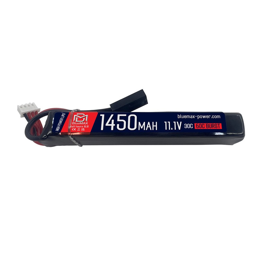 BLUEMAX POWER BATTERIA LIPO 11.1 V x 1450MAH 30C STICK (BM-11.1X1450)