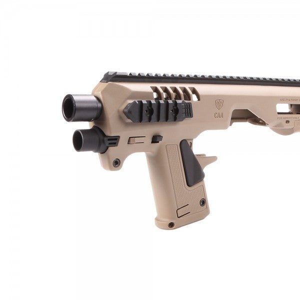 CAA MICRO RONI KIT CONVERSIONE CARABINA PER SERIE GLOCK 17-19-22 DARK EARTH (CD-SK8T)
