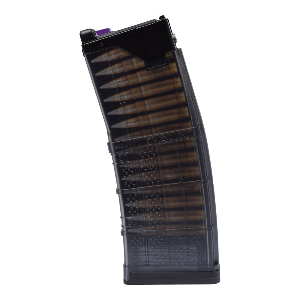 CYMA CARICATORE A GAS 30 COLPI LANCER L5AWM .300BLK NERO (CM-MAGLC01B)