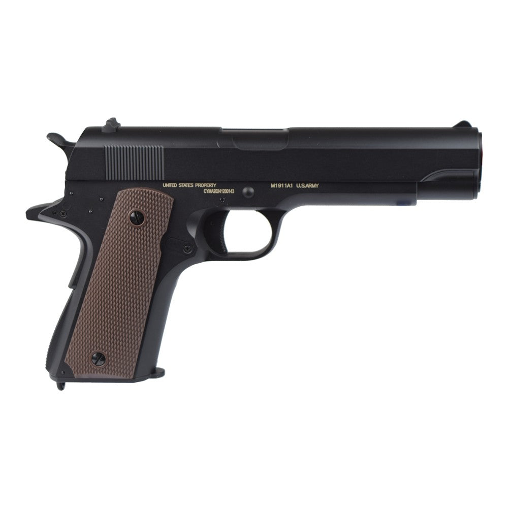 CYMA PISTOLA ELETTRICA COLT M1911A1 VERSIONE MOSFET NERA (CM123UP)