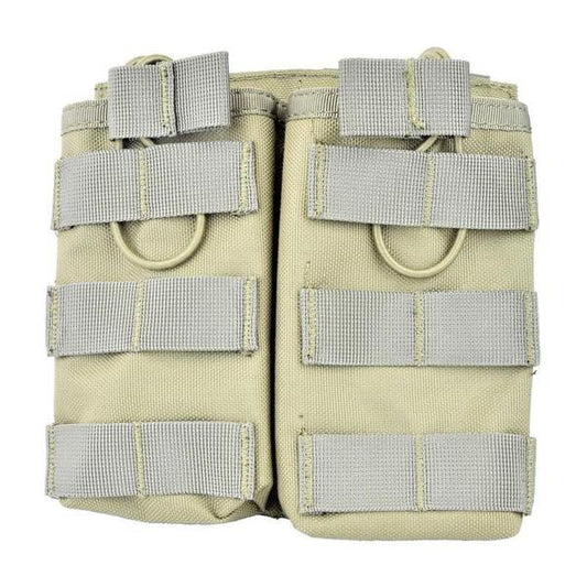 WOSPORT DOPPIA TASCA PORTA CARICATORE M4 APERTA VERDE TAN (WO-MG12T)