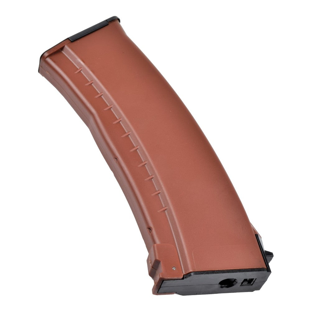 E&L CARICATORE MID-CAP MONOFILARE DA 120 COLPI IN POLIMERO SERIE AK 74N BROWN MARRONE (E&L-1102-08)