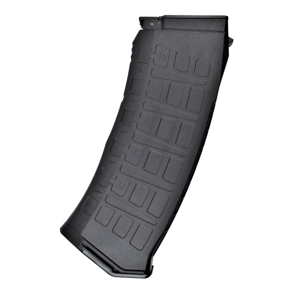 E&L CARICATORE MID-CAP MONOFILARE DA 150 COLPI IN POLIMERO SERIE AK 12 NERO(E&L-1116-08)