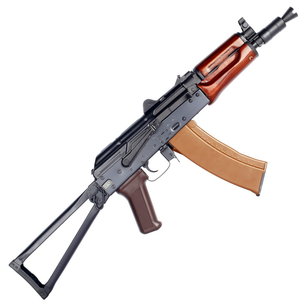 E&L FUCILE ELETTRICO AK SHORT ASG AKS74UN ESSENTIAL VERO LEGNO (E&L-A104S)