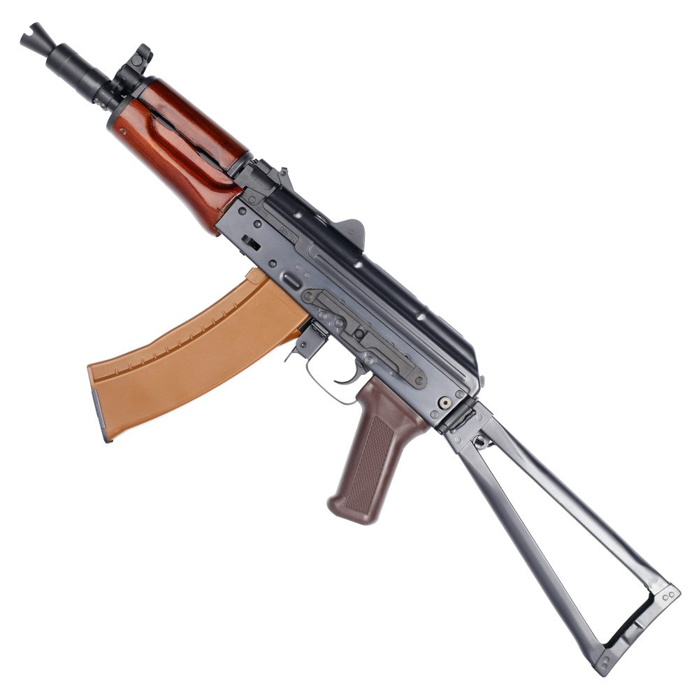 E&L FUCILE ELETTRICO AK SHORT ASG AKS74UN ESSENTIAL VERO LEGNO (E&L-A104S)