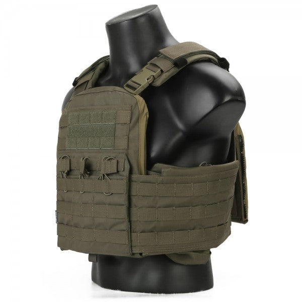 EMERSONGEAR BLUE LABEL TACTICAL VEST PLATE CARRIER VERDE RG RANGER GREEN (EMB7400RG)