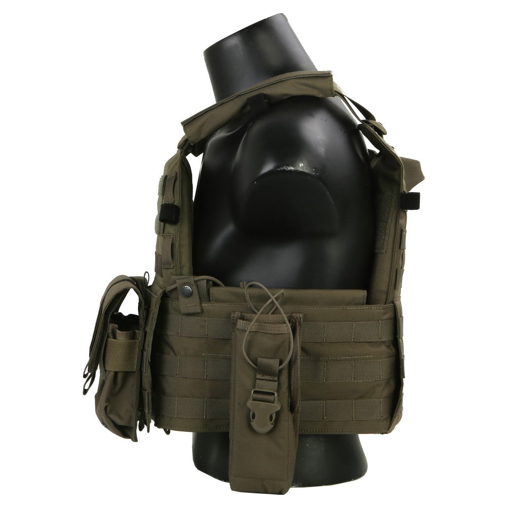 EMERSON GEAR TATTICO BLUE LABEL TACTICAL VEST CIRAS PLATE VERDE RG RANGER GREEN (EMB7440RG)