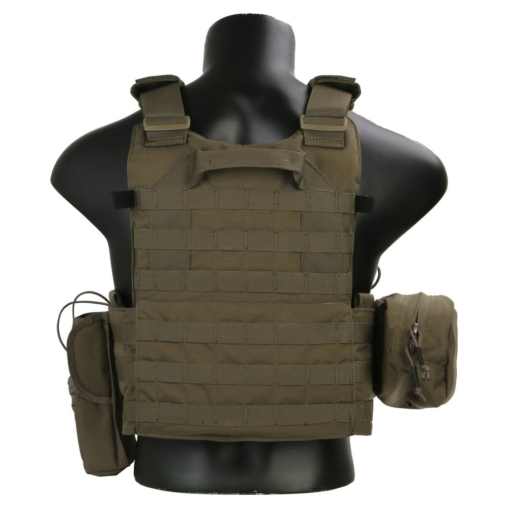EMERSON GEAR TATTICO BLUE LABEL TACTICAL VEST CIRAS PLATE VERDE RG RANGER GREEN (EMB7440RG)