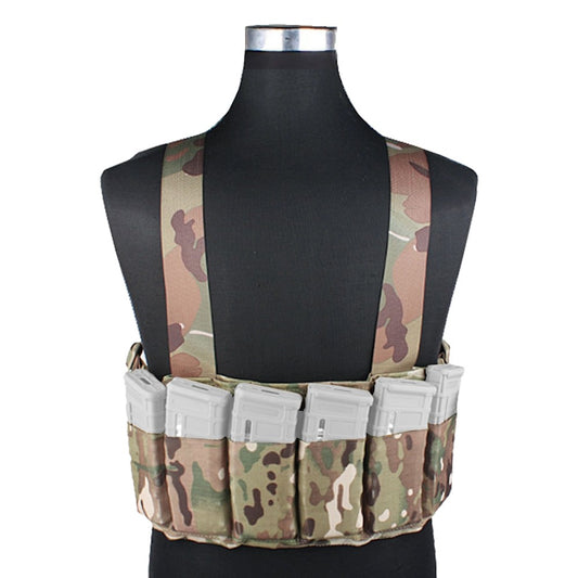 EMERSON GEAR CHEST RIG FULL MAGAZINES MULTICAM MC (EM2390C)